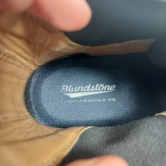 Blundstone Chelsea Rustic Brown MENS Boot - Picture 4 of 8